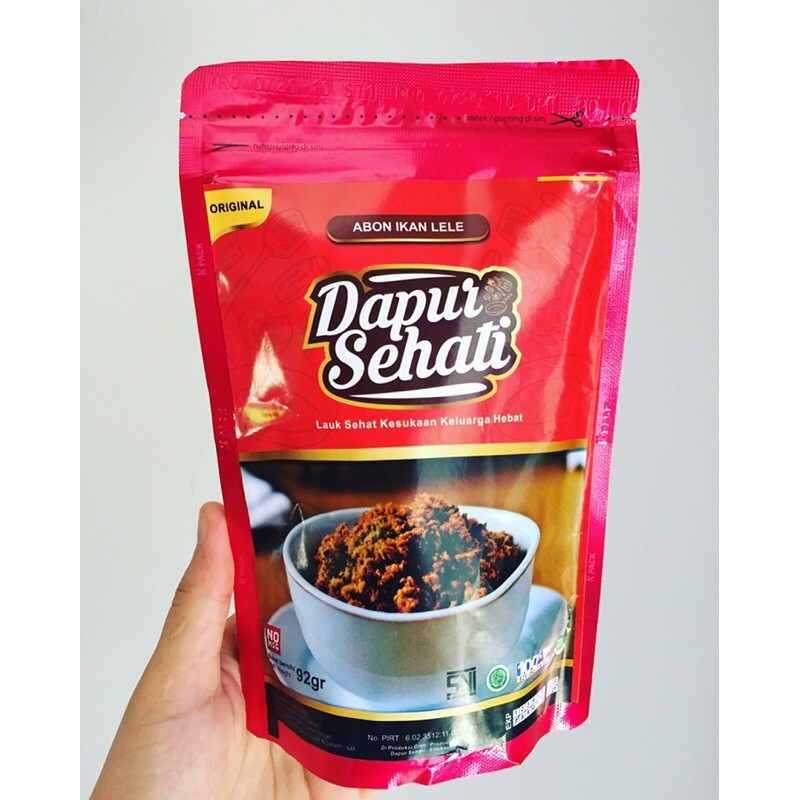 

Abon Dapur Sehati 92 gr (Abon Ayam, Abon Lele, Original & Pedas)