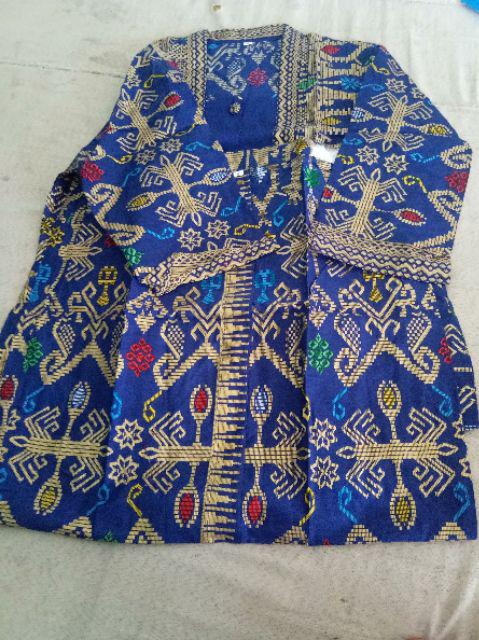 Qnunbatik Sarimbit/couple Batik Rok N Blus Santika Prodo Panjang