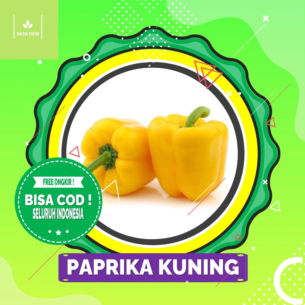 

Shesia Fresh - Paprika Kuning Organik 250 gram