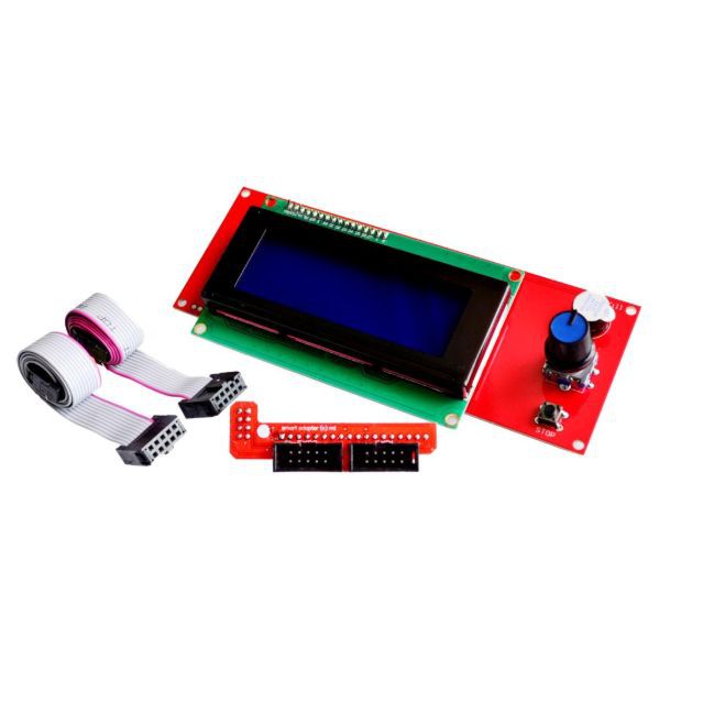 3D Printer LCD Display 2004 20x4 RepRap Smart Controller Ramps 1.4