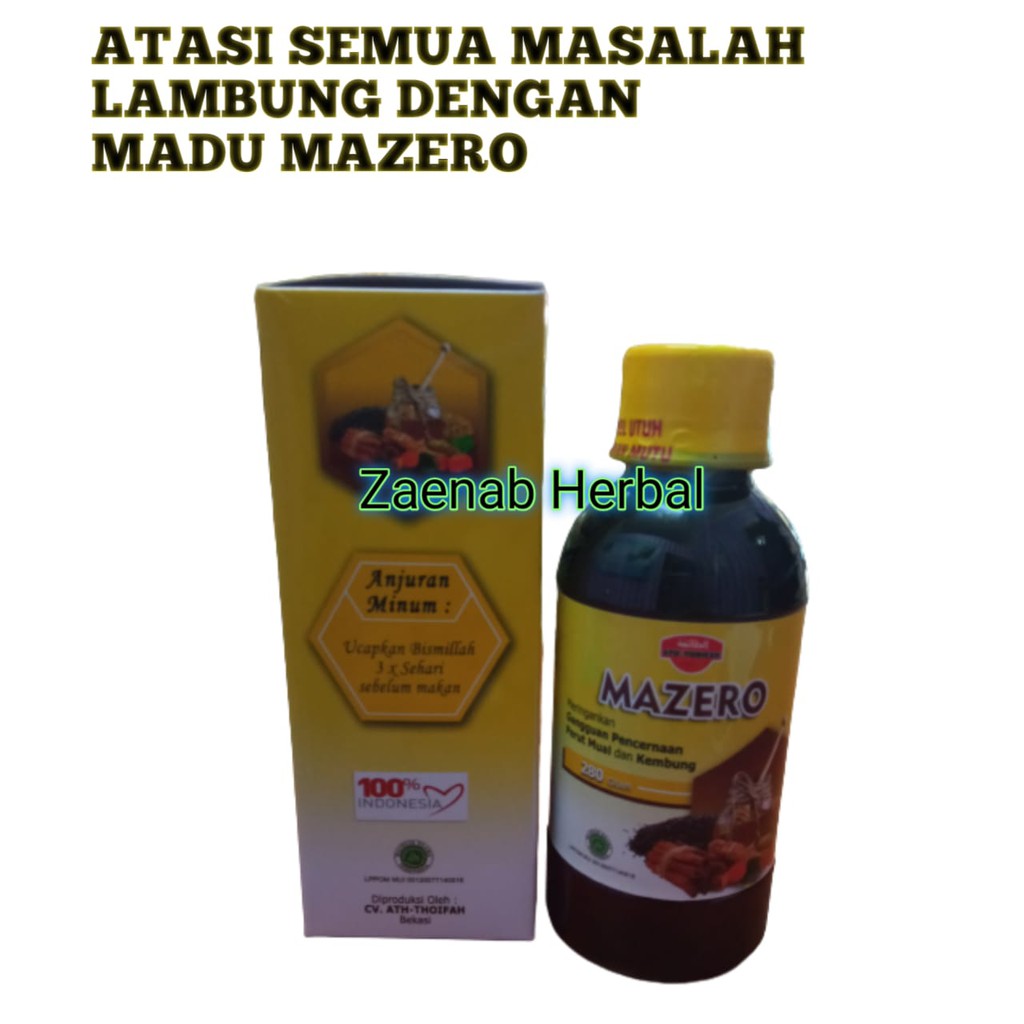 

MADU MAZERO ATASI GANGGUAN PENCERNAAN PERUT MUAL KEMBUNG GERD