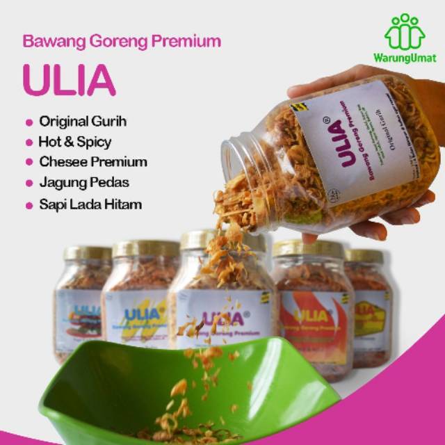 

Bawang goreng premium Ulia