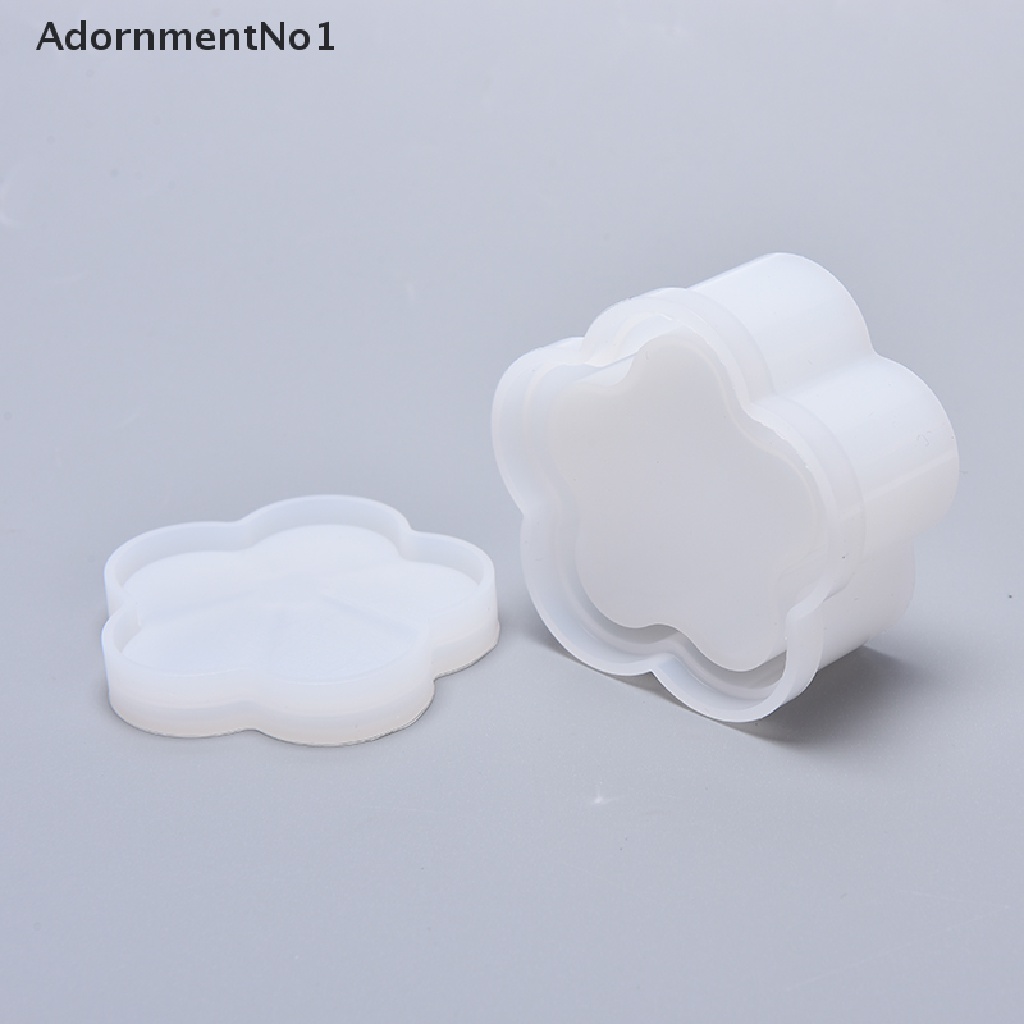 (AdornmentNo1) Cetakan Resin Bentuk Hati / Segi Enam Bahan Silikon Untuk Membuat Perhiasan DIY