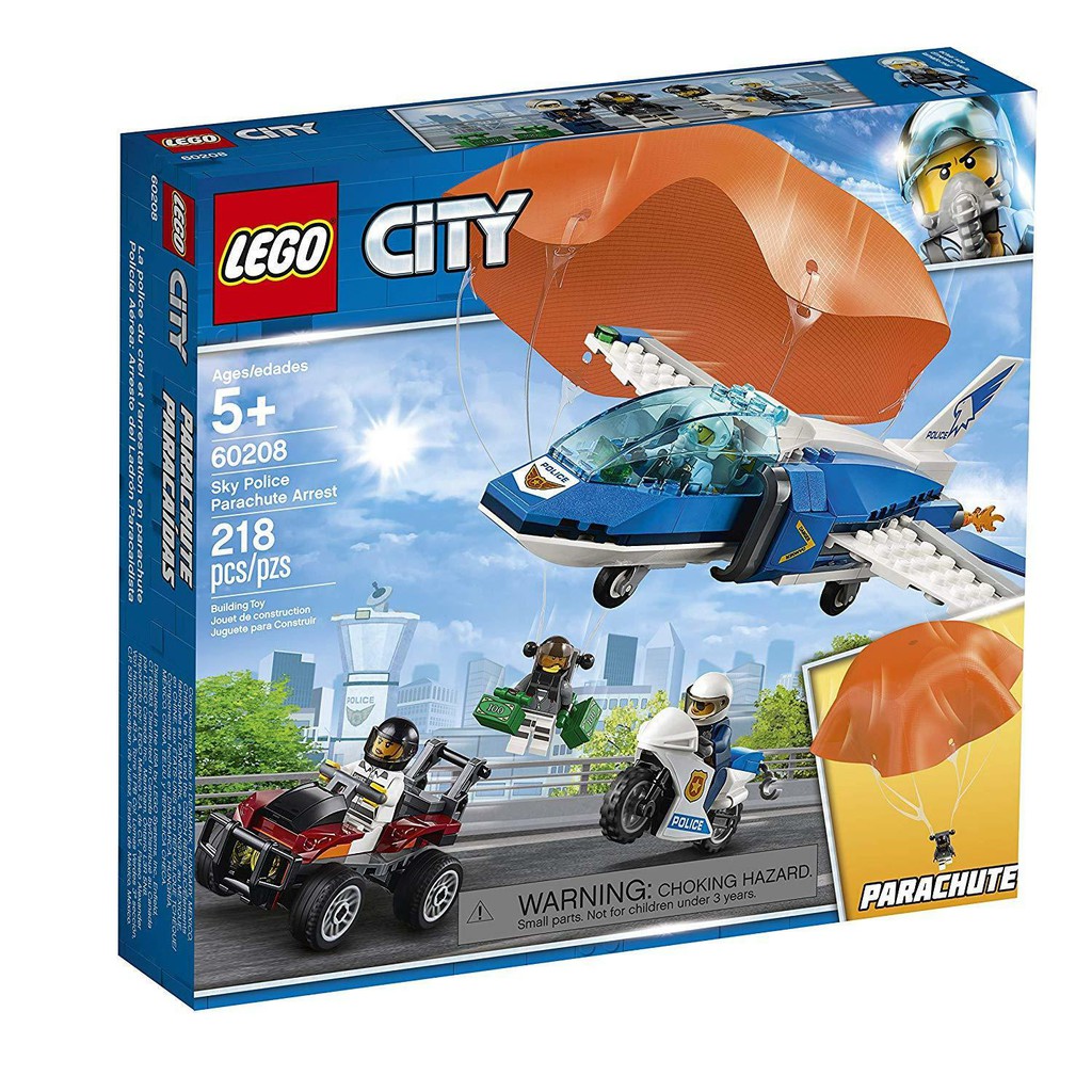 Lego 60208 City Parachute Arest