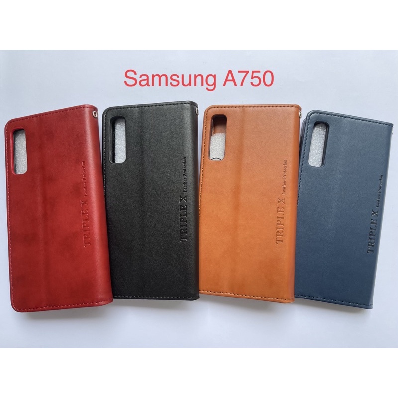 Leather Wallet Flip New Samsung A750