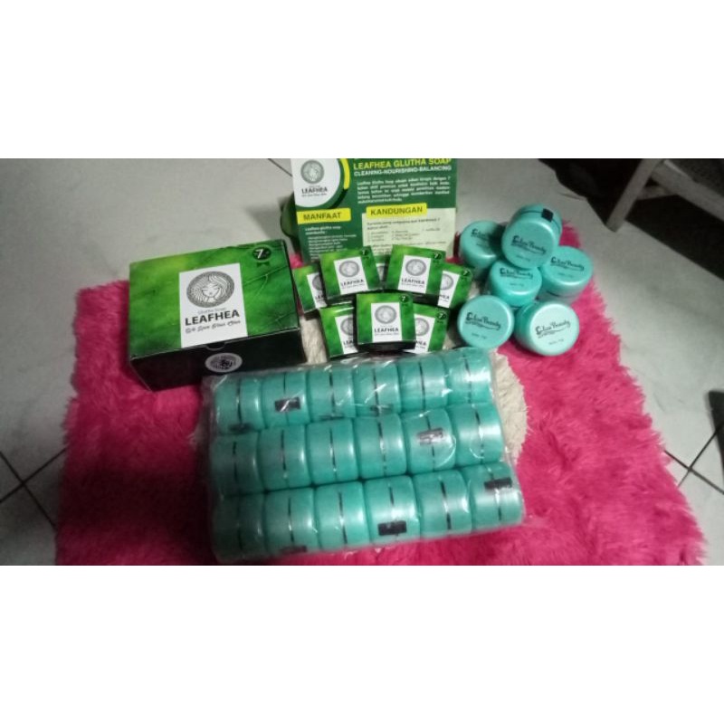 paket cream Eliza beauty dan sabun leafhea ghulta s