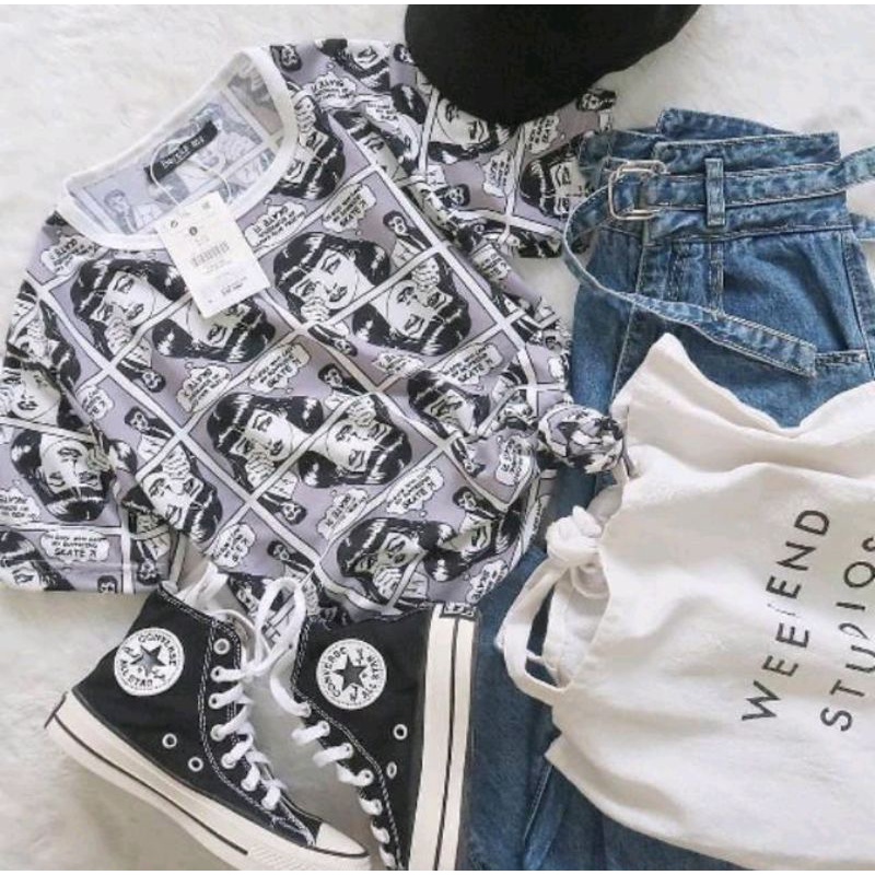 KAOS KOMIK WANITA