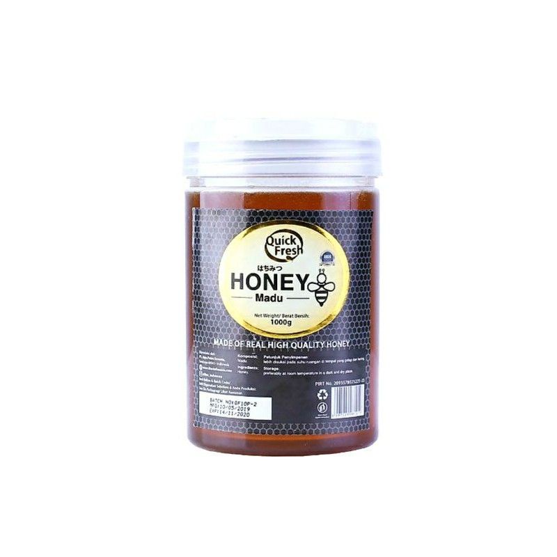 

Quick Fresh Honey 1000gr (Bucket Plastik) / Quick Fresh Honey 1kg (Bucket Plastik)