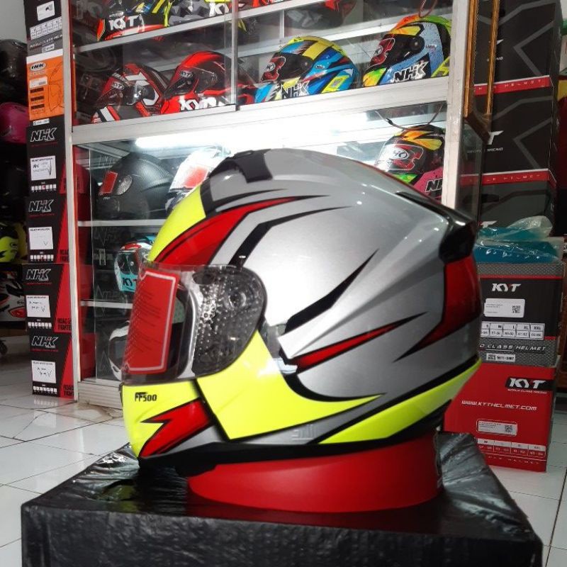 Jual Helm Rsv Ff Hayam Silver Original Rsv Shopee Indonesia