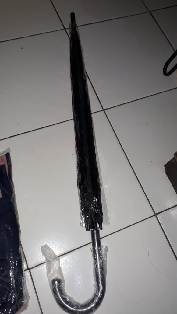 Payung Polos Ukuran Standar Gagang J/ Payung Souvenir/ Payung Promosi