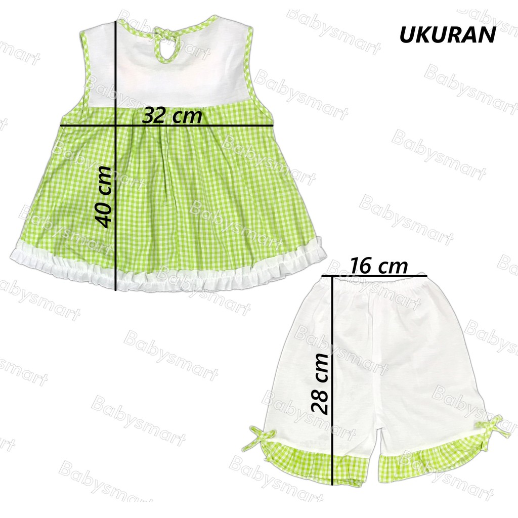 Babysmart - Baju bayi/Anak Perempuan Dress motif OWL TALENT usia 0 -12 bulan / Pakaian anak Cewek