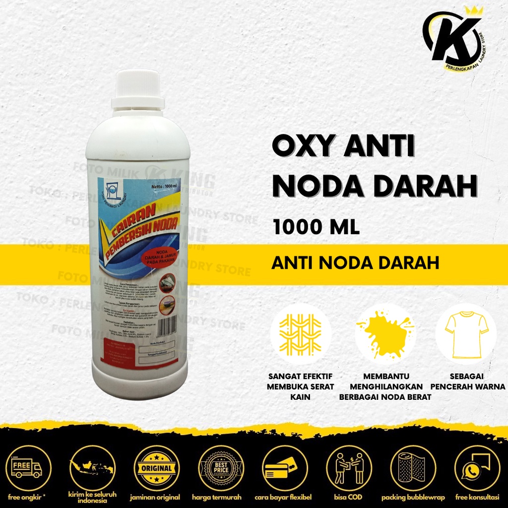 Anti Noda Darah Anti Noda Kunyit 1 Liter YPL OXY