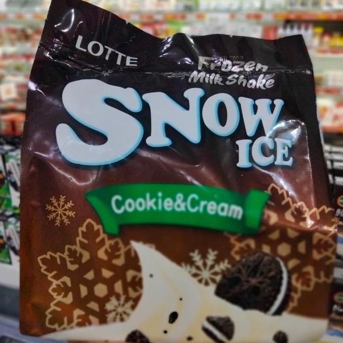 

Snow Ice Cookies & Cream /Es Dengan Kukis & Krim (170ml x5pcs)