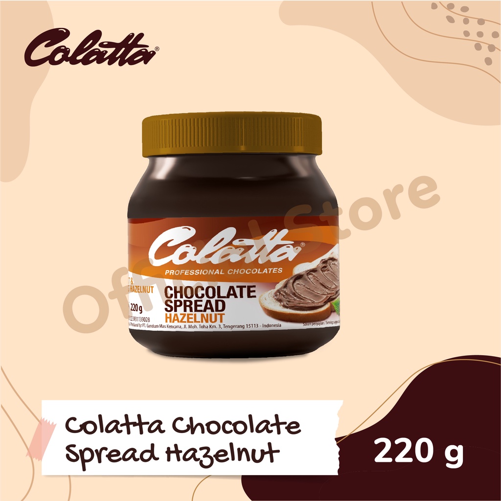 

COLATTA HAZELNUT CHOCOLATE SPREAD 220gr