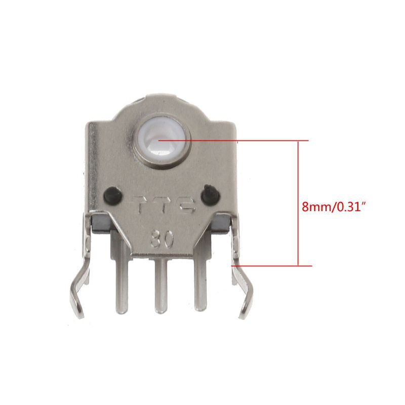 Cre 1pc Encoder Decoder Mouse Diameter 8mm 24 Juta Akurasi Tinggi Untuk Logitech Razer