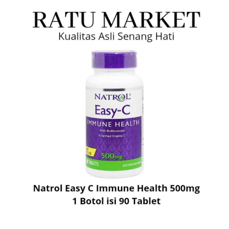 NATROL EASY C IMMUNE HEALTH 500MG NATROL EASY C 500 MG ISI 90 TABLET