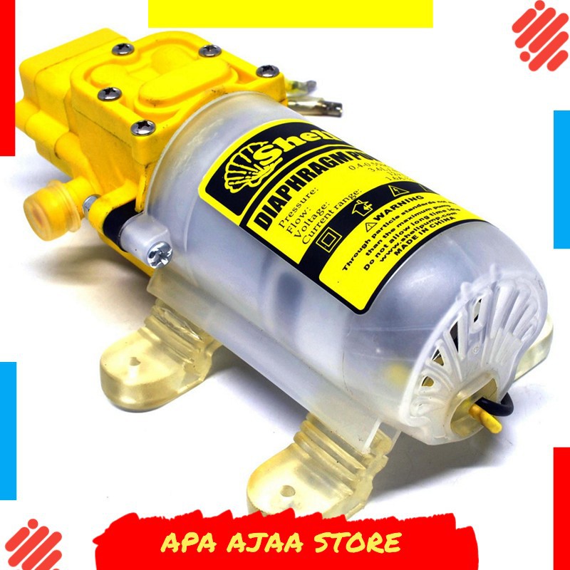 Terlariss !! Shell Pompa Air High Pressure Car Washing Water Diaphragm Pump