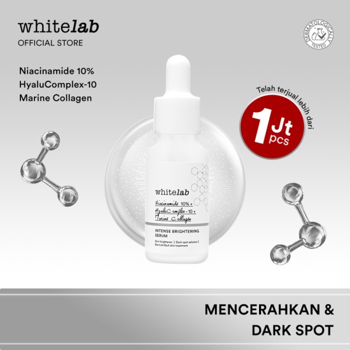 PENCERAH WAJAH SERUM PENCERAH WHITELAB INTENSE BRIGHTENING SERUM - NIACINAMIDE 10% PERAWATAN WAJAH