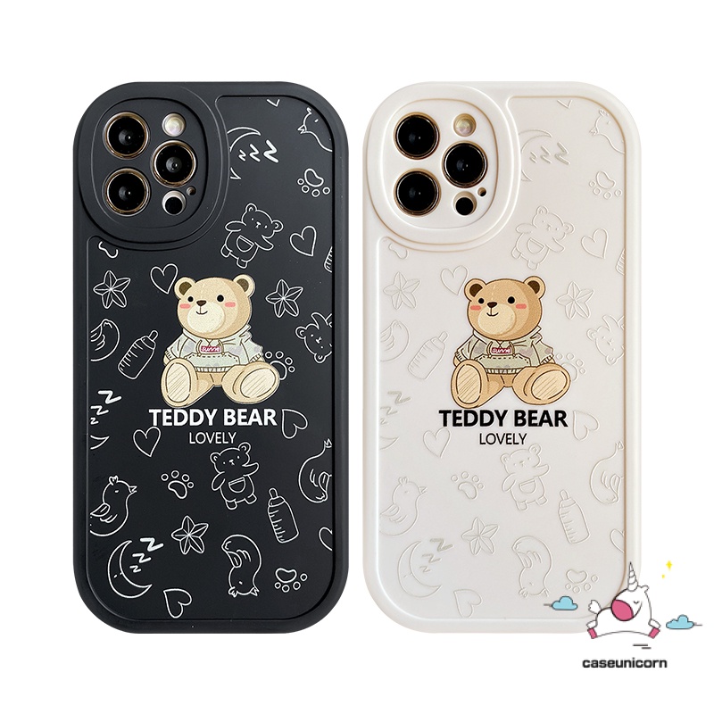 Casing Redmi 12C A1 K40S 9A 10 9 9T 10C 9C NFC Mi POCO F4 M3 X3 Pro X3 NFC Redmi Note10 8 9 9s 10s 11 11s 9pro 10pro Max Plus 11Pro Kartun Soft TPU Lucu Teddy Bear Couple Case/Sarung Couple/Sarung Couple/Sarung Couple/Sarung Couple