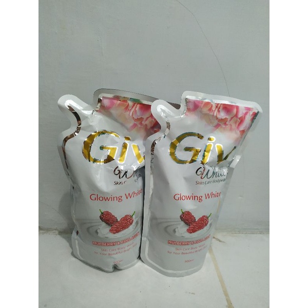 Giv Sabun Mandi Cair Mulberry Pouch 900 ml