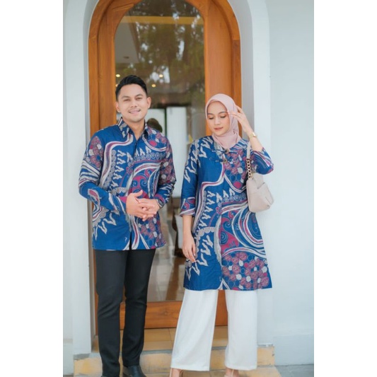 ATASAN BATIK COUPLE MODERN ABSTRAK CHINESE LOOK || ATASAN KERJA || M-L-XL-XXL-3L