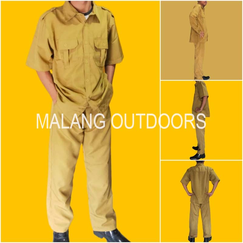 Celana PNS keki / Kemeja PNS keki / Atasan Pemda / Celana Pemda / Seragam PNS Pemda Pria Baju Pdh Pe