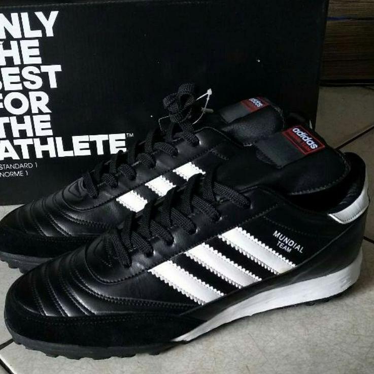 (BIG SALE) PROMO Sepatu Futsal Adidas Copa Mundial Team Astro Black White