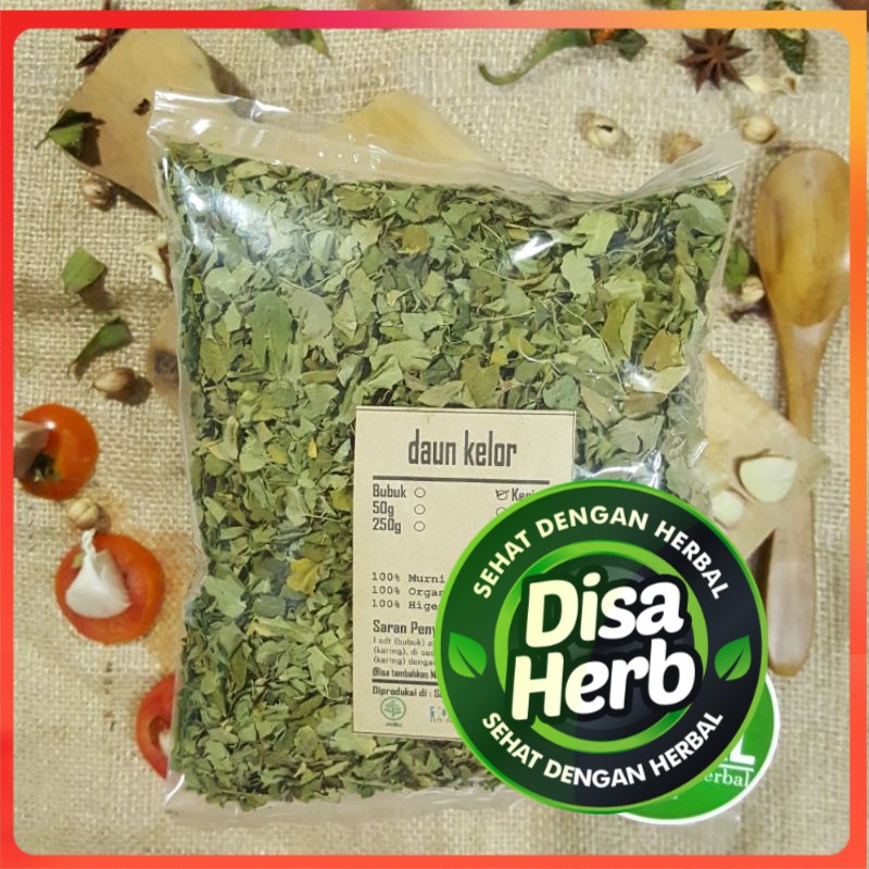 

DAUN KELOR KERING 500 GRAM - MORINGA - MURNI - JSR - REMPAH