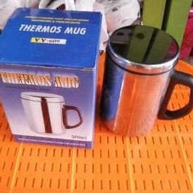 Termos Thermos Mug Gelas Stainless Awet Tahan Panas Dingin 500ml