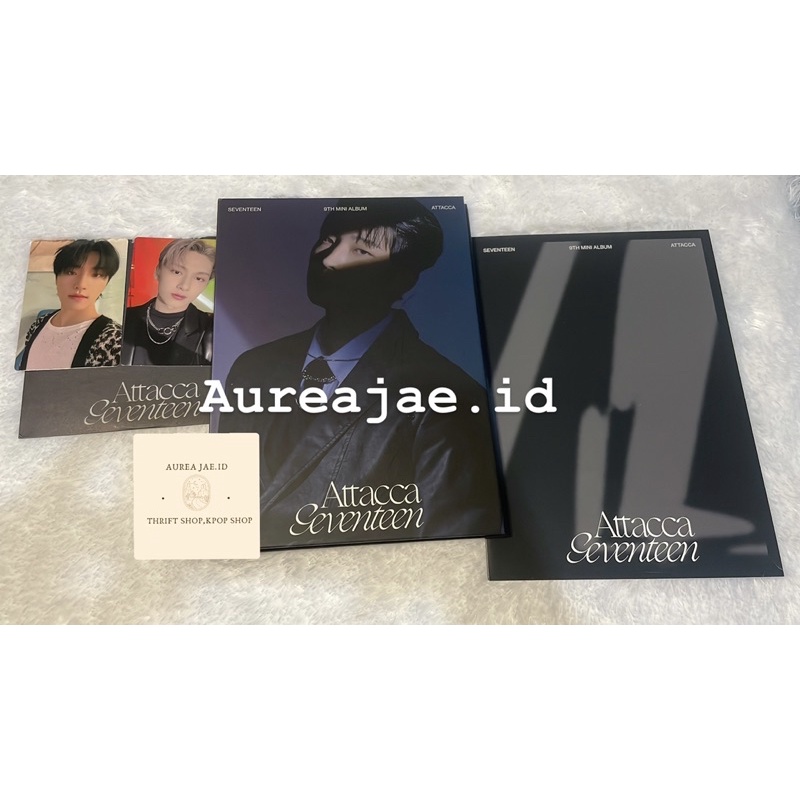 PETALEE.ID WONWOO CARAT VER ATTACA ALBUM FULL UNSEALED SET