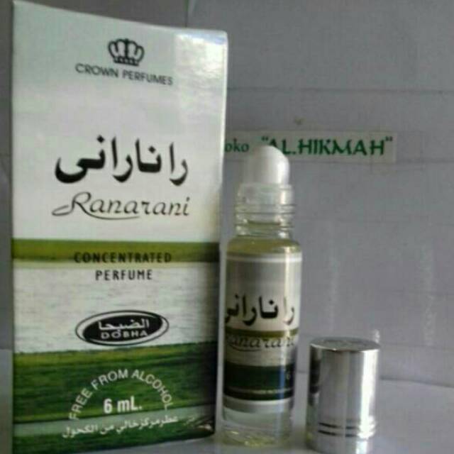 Parfym DOBHA @6ml aroma RANA RANI