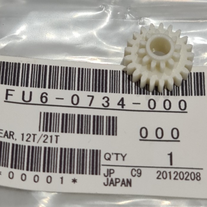 Gear 12/21T - IR 5570/IR 6570 - FU6-0734 - 000 Original Jepang