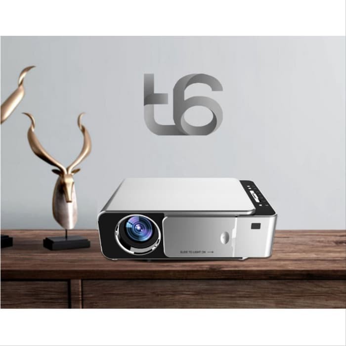 Proyektor Projector Unic T6 With Miracast Mirroring 80 ANSI Lumens