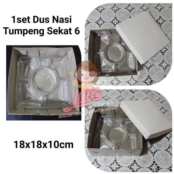 Jual Sale 1set Box Nasi Tumpeng MiniBox Tumpeng/Tempat Nasi/Kotak Nasi