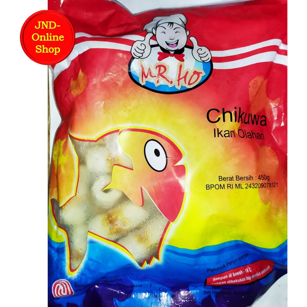 

Chikuwa merek Mr Ho uk 450 gr