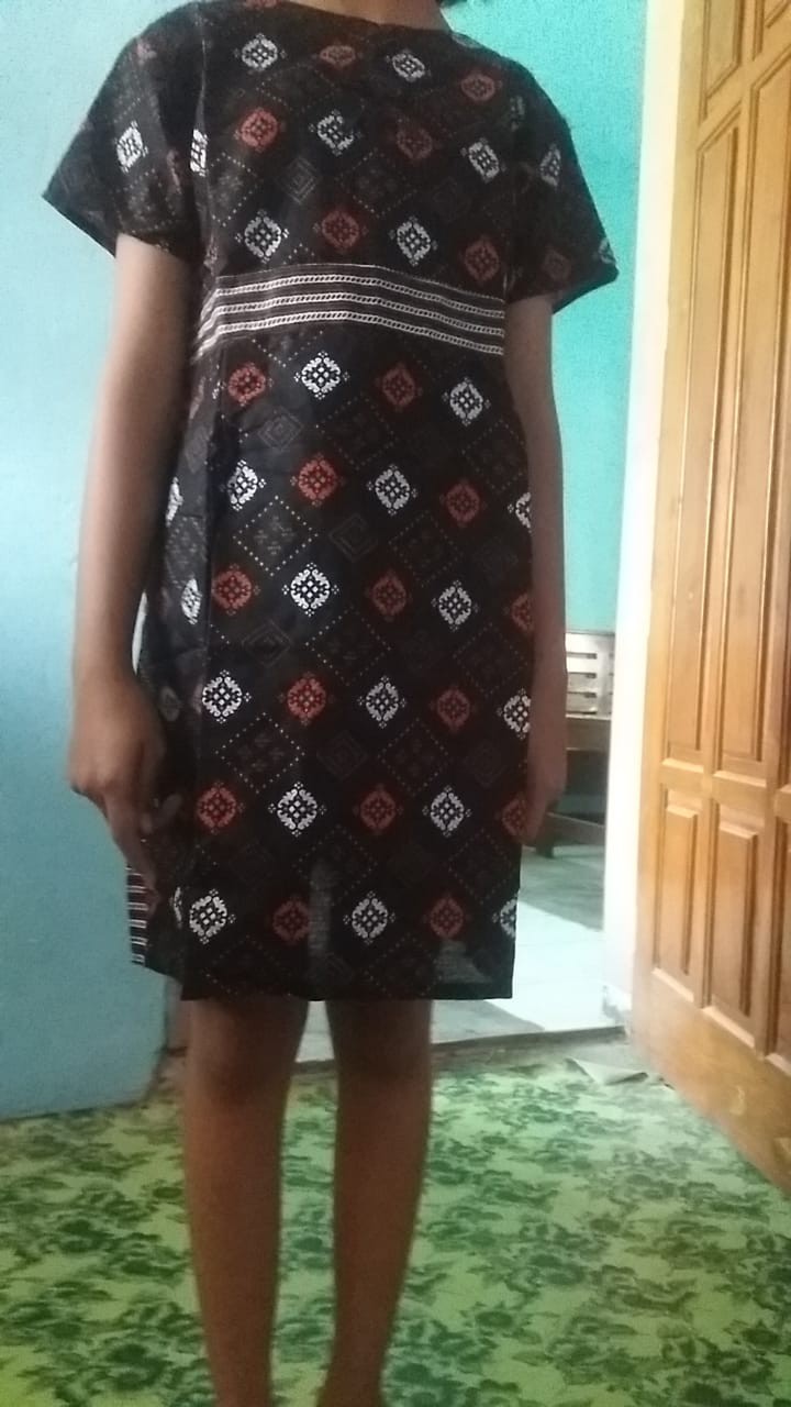 Dress Batik Anak Usia 2 Sampai 9 Tahun - Motif Batik Bervariasi - Batik Anak Harga Ecer Bisa Cod
