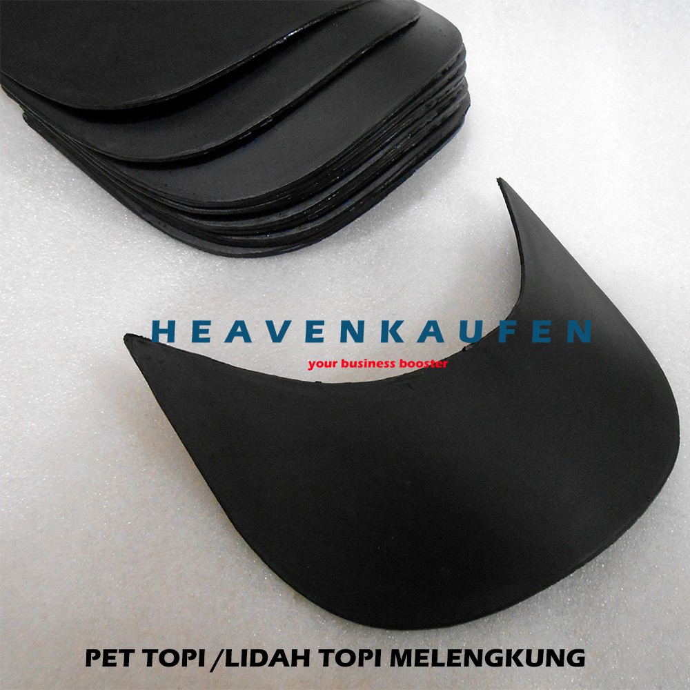 Pet Topi / Lidah Topi Melengkung Dewasa Murah