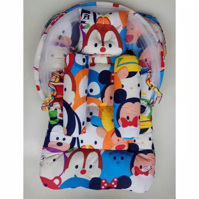 Kasur Bayi Kelambu Musik Doremi- Perlengkapan Tidur Bayi Murah