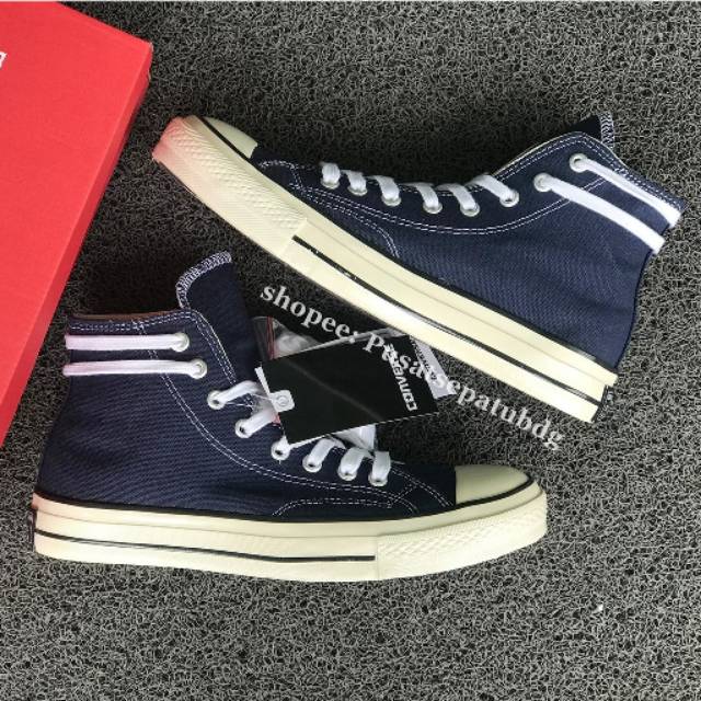 Sepatu Converse All Star 70s High Navy