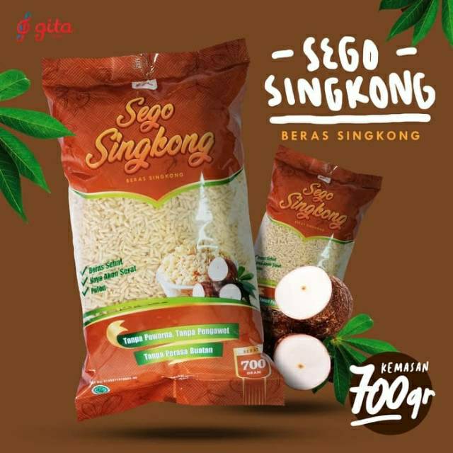 

Beras singkong 700 gram