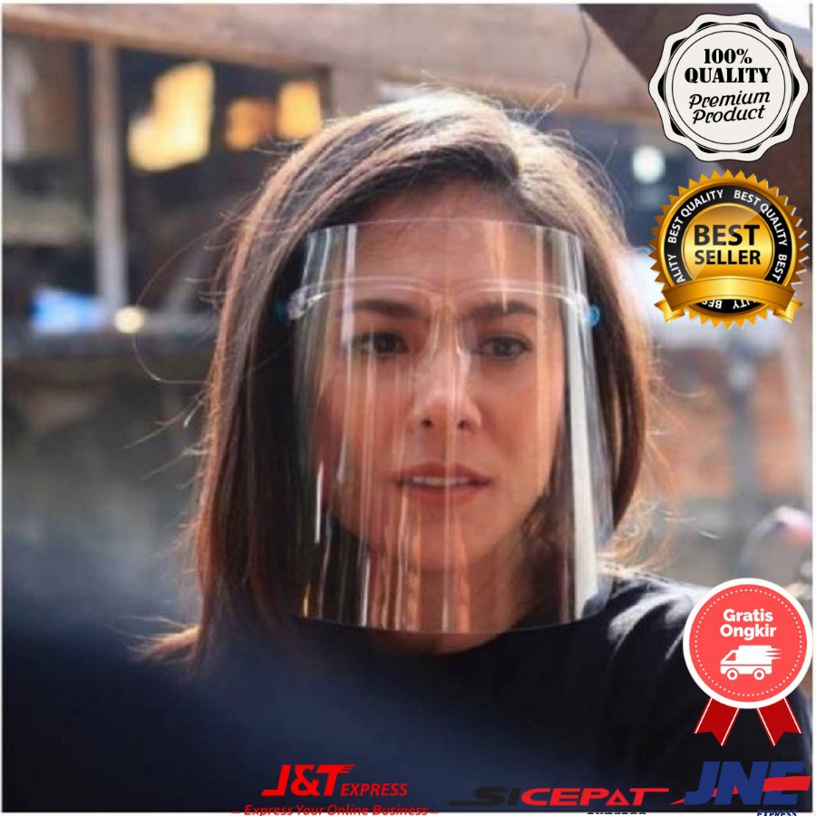 ORI IMPOR QUALITY FACE SHIELD KACAMATA ARTIS NAGITA FACESHIELD / FACE SHIELD KACAMATA PELINDUNG ORI