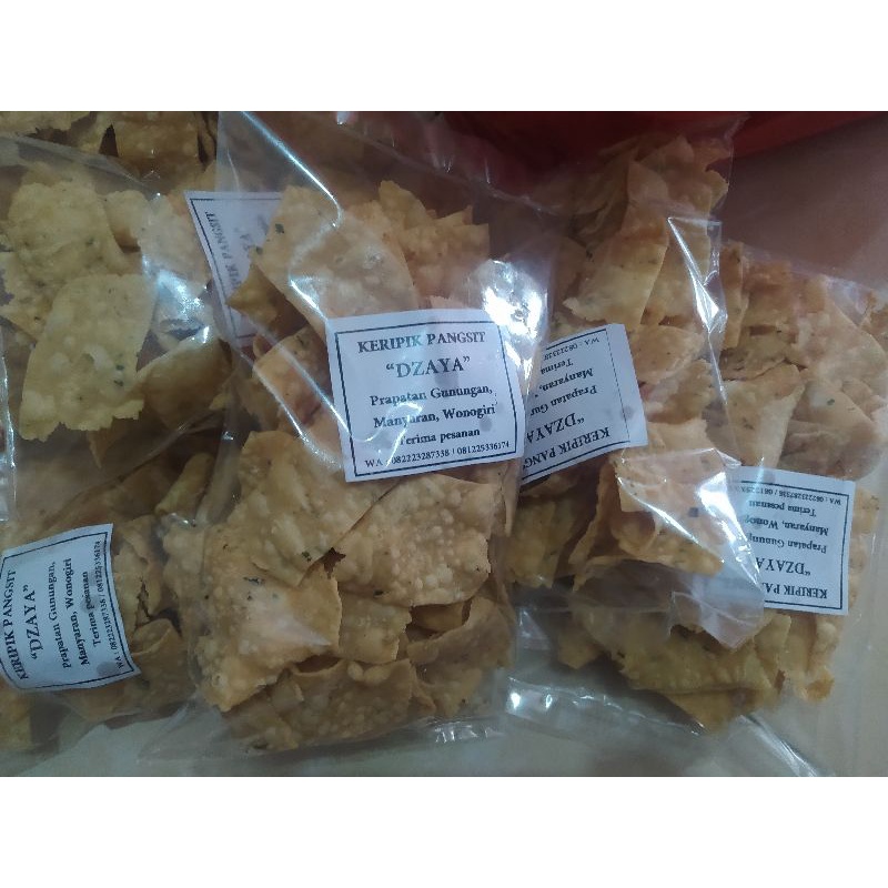 

keripik pangsit