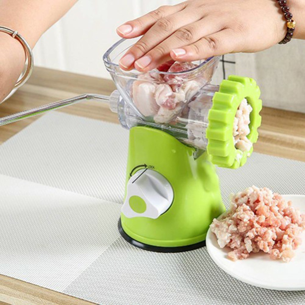 Alat Penggiling Penghalus Daging Mie Mi Pasta Manual Meat Grinder Mini Portable Mincer Murah