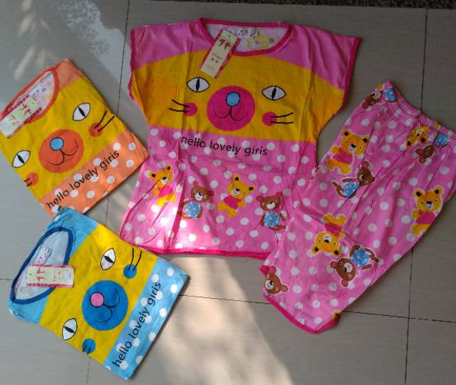 BAJU TIDUR ANAK IMPORT