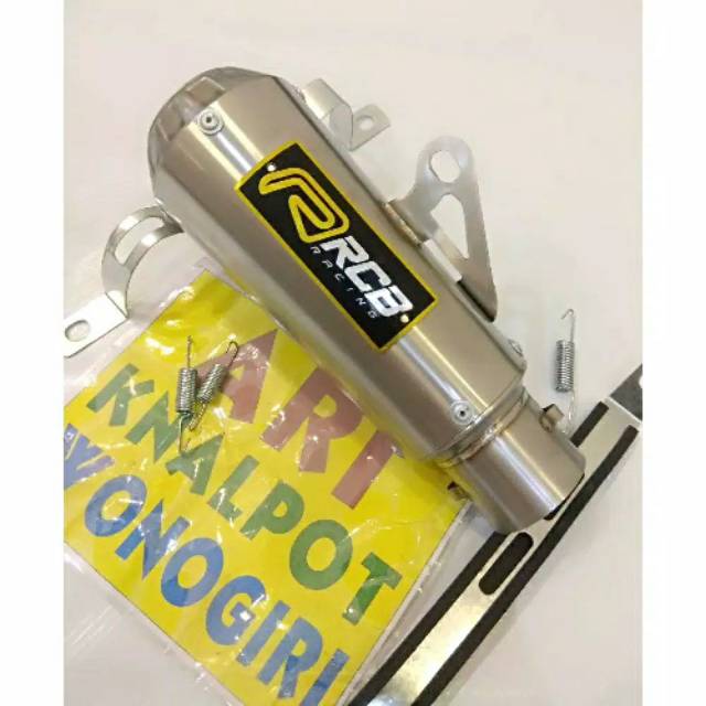 SILENCER KNALPOT RANCING RCB KAPSUL SILINCER TABUNG KNALPOT RCB GEMBUNG KNALPOT AJA