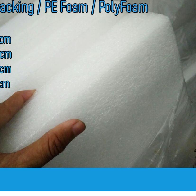 Busa Packing PE Foam Polybonding - Busa Gabus Elastis Busa Dekorasi Bunga