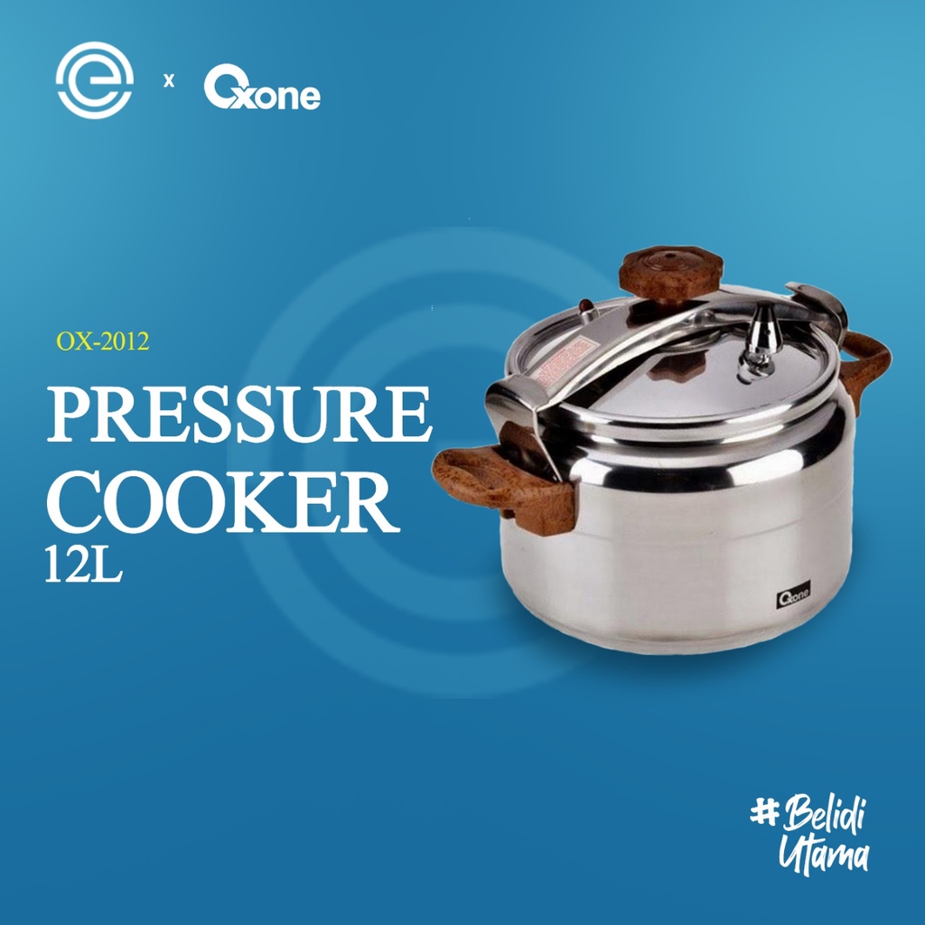 Panci Presto Aluminium 12 Liter OXONE/KIRIN/ROSCHEL