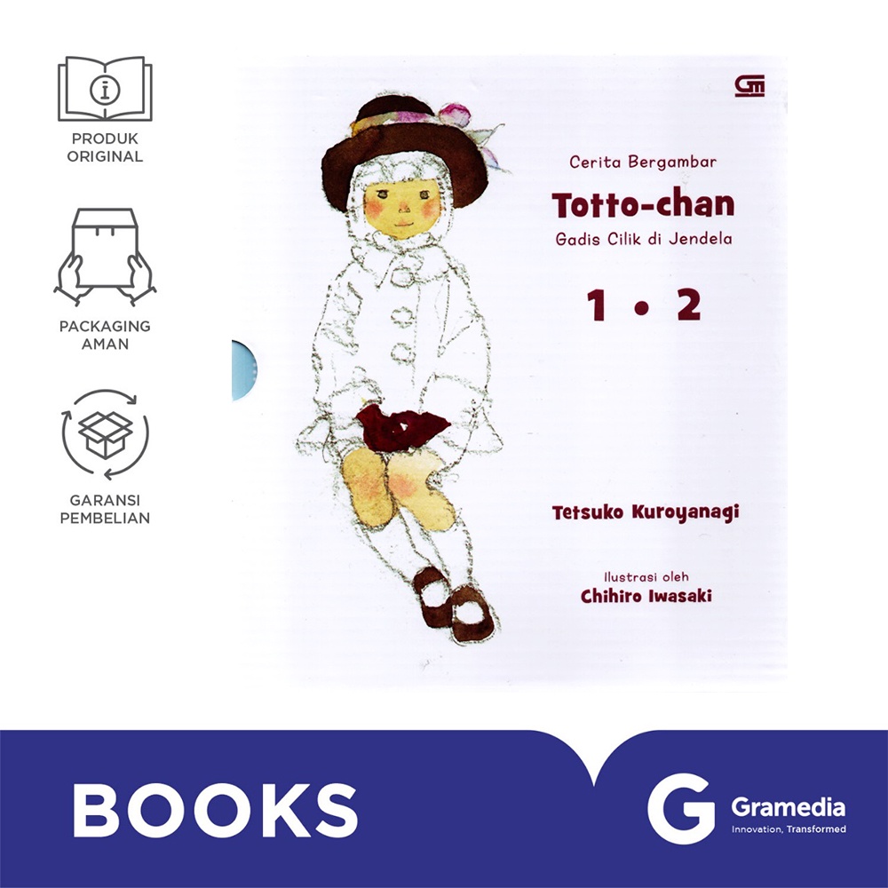 Jual BOX SET Cerita Bergambar Totto-Chan: Gadis Cilik Di Jendela - Buku ...