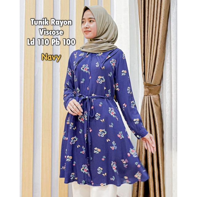 Ribyka Tunik  - 829 Navy