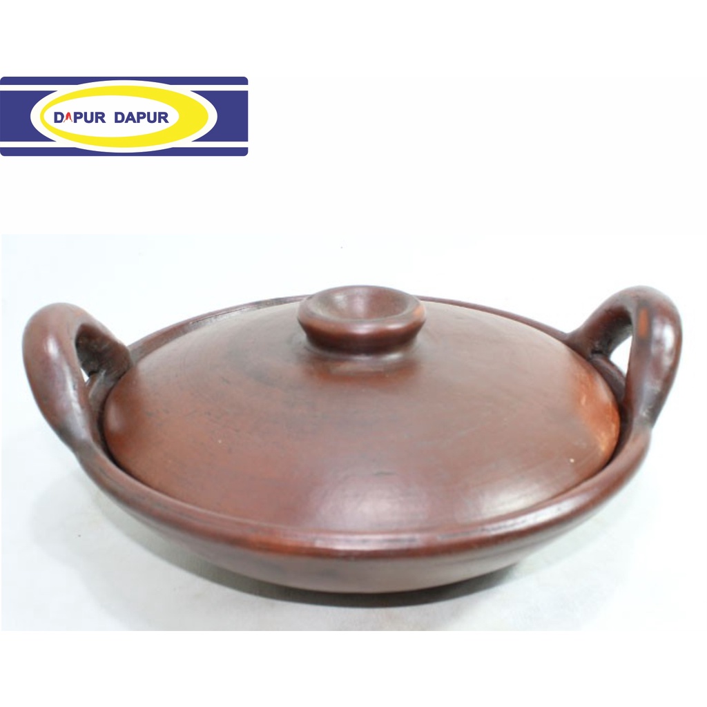 wajan gerabah dalfin / wajan tradisional
